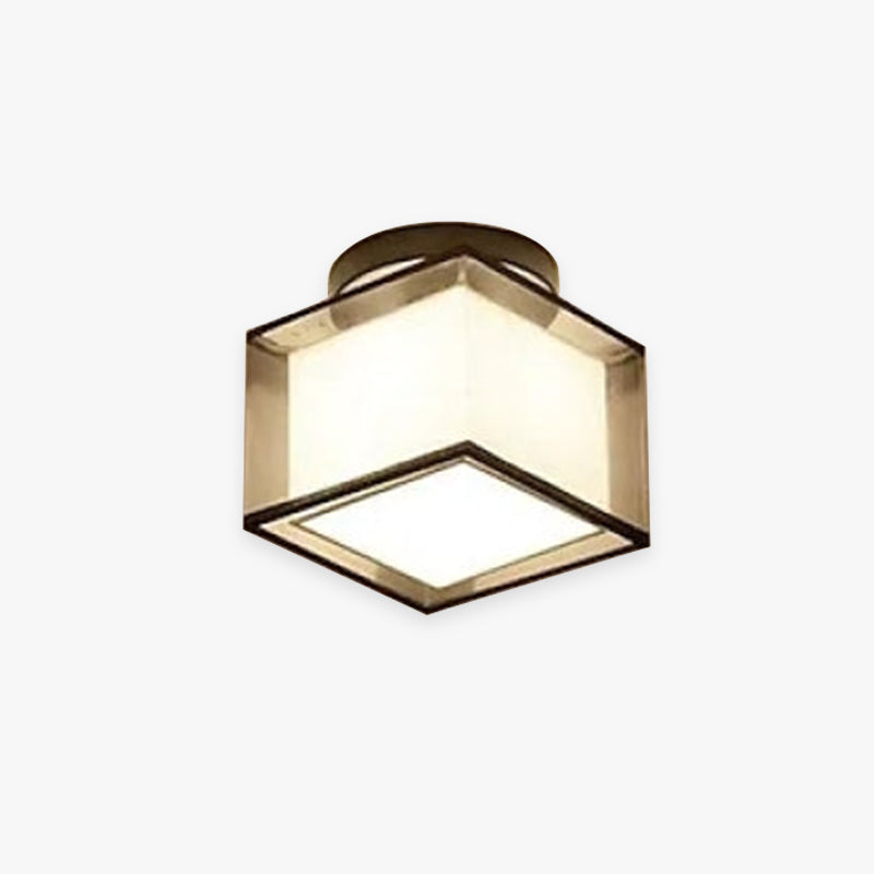 Herbert Modern Square Flush Mount Ceiling Light