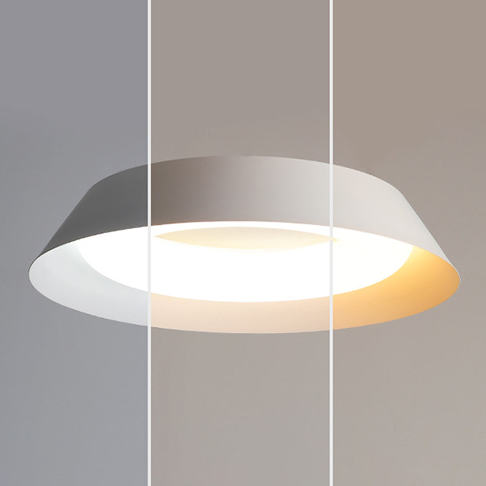 Quinn Nordic Bowl Metal Acrylic Flush Mount Ceiling Light