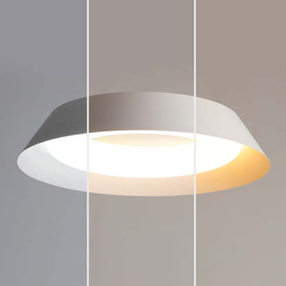 Quinn Nordic Bowl Metal Acrylic Flush Mount Ceiling Light