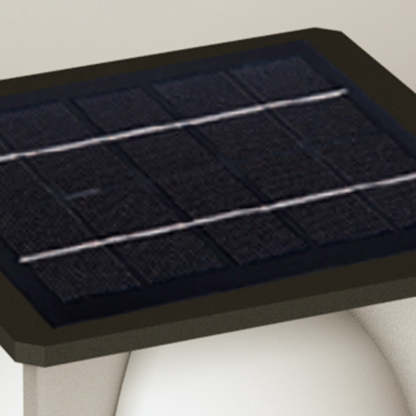 Elif Moon Light Solar Panel. Eco outdoor lighting.