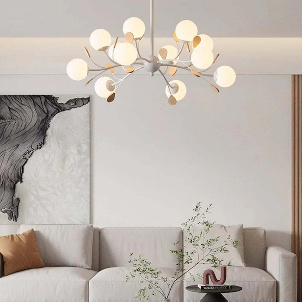 Valentina Chandelier in Modern Living Room