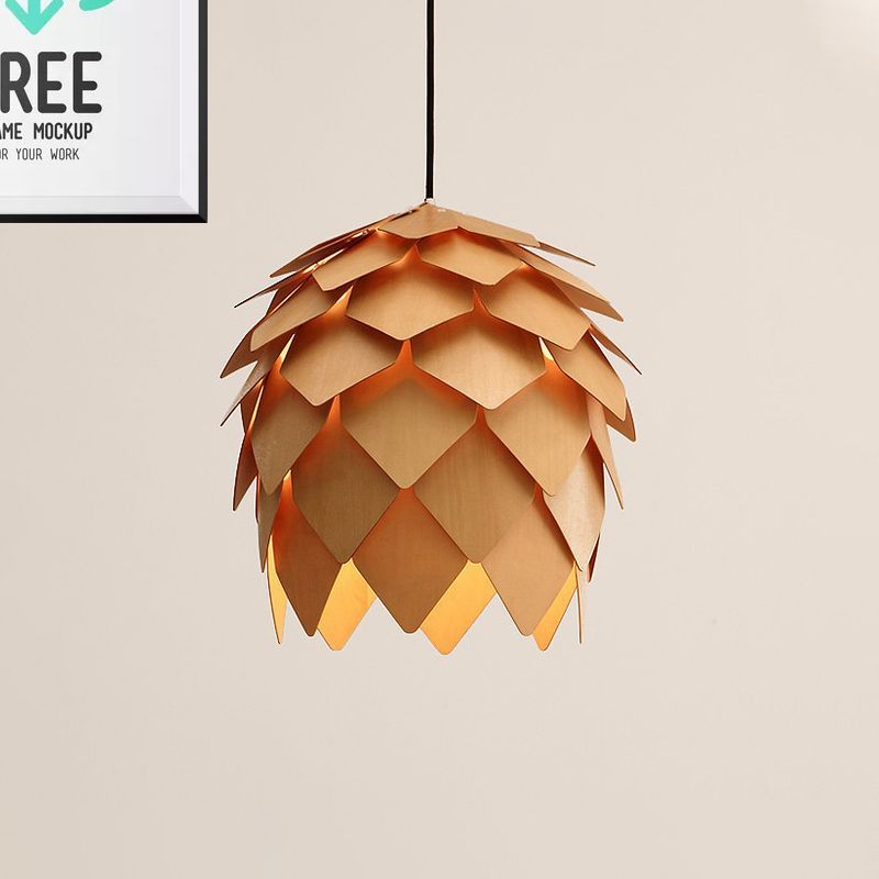 Pinecone pendant light for dining room