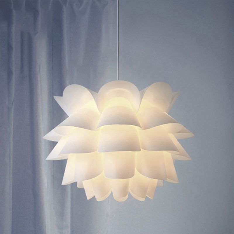White flower pendant light, Nordic style lighting