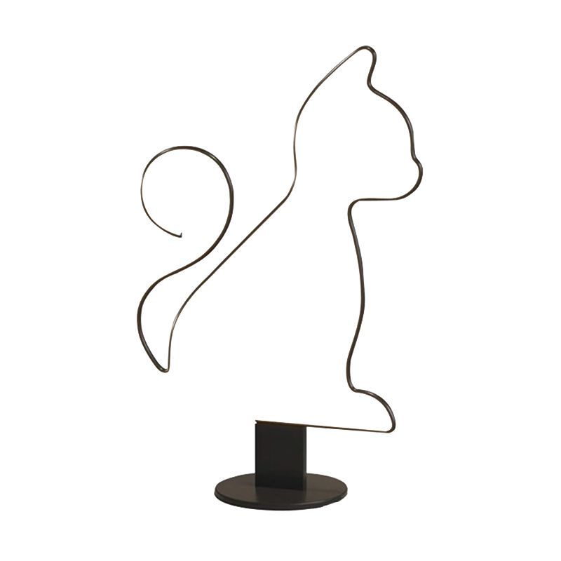 Modern Cat Floor Lamp - Pet-Themed Lighting