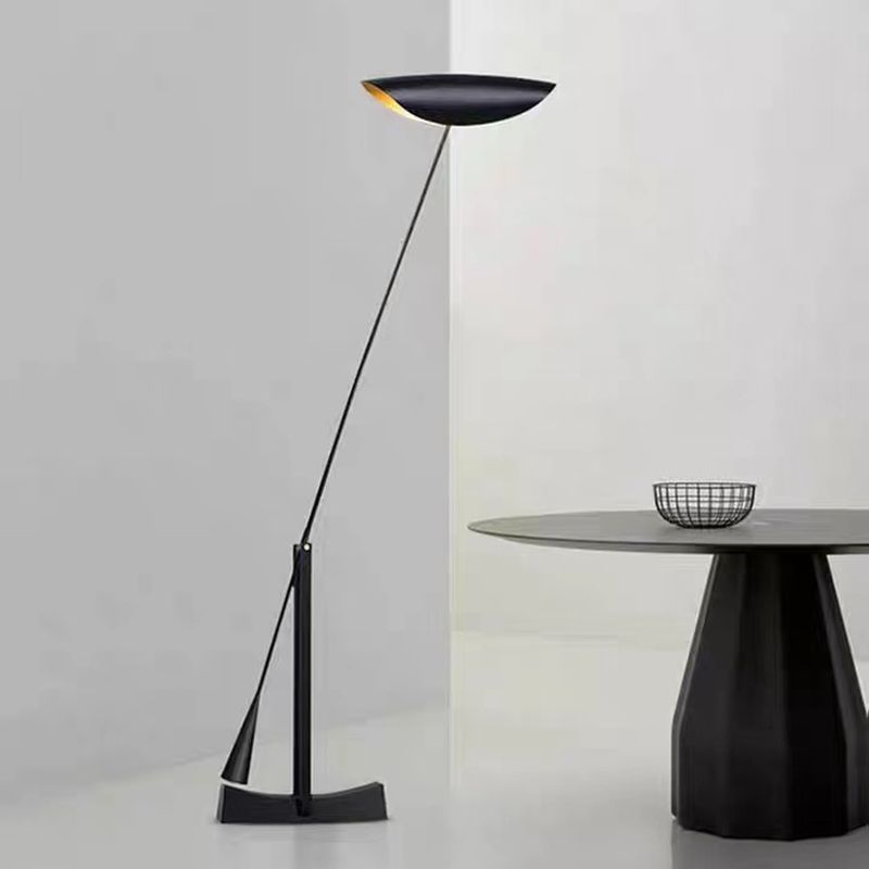 Modern Carins Bowl Floor Lamp in Contemporary Interior