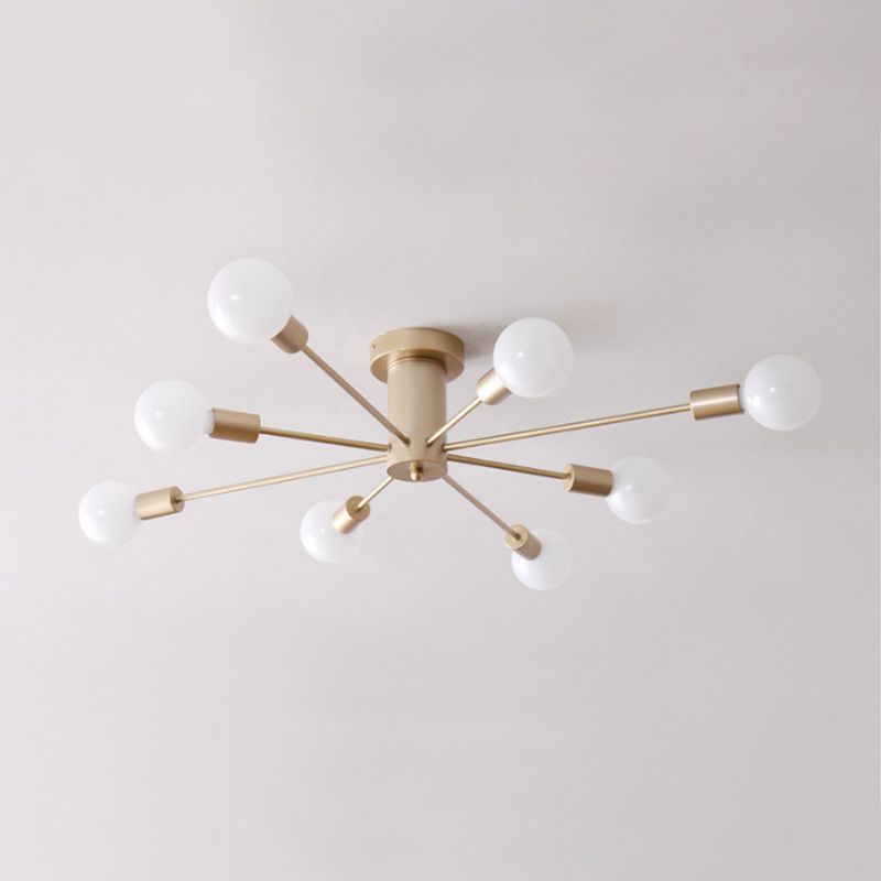 Valentina Gold Flush Mount Ceiling Light