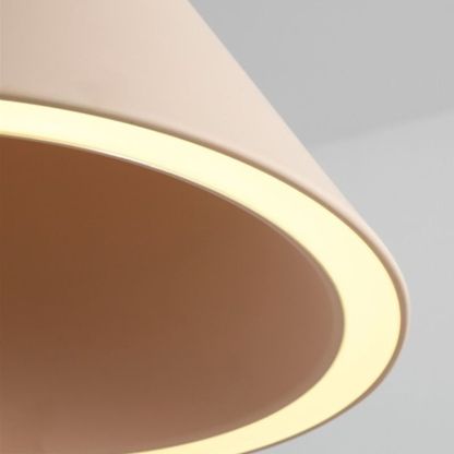 Beige Morandi LED Pendant Light. Modern lighting solution