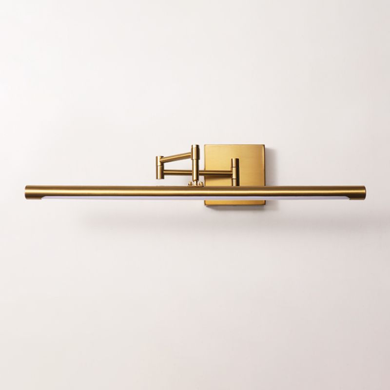 Modern Adjustable Gold LED Vanity Wall Lamp