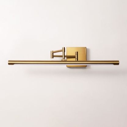 Modern Adjustable Gold LED Vanity Wall Lamp