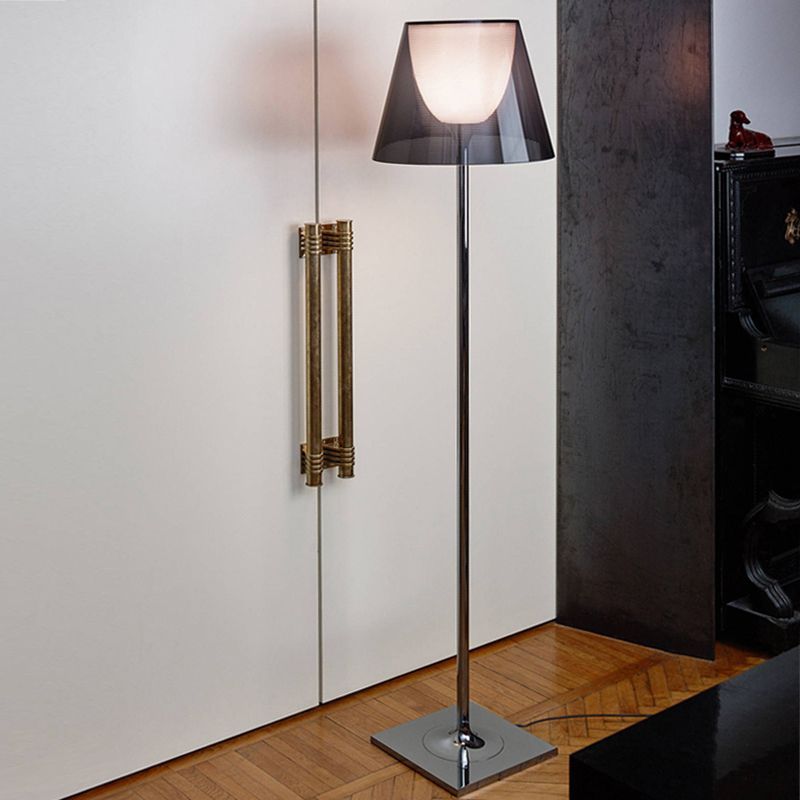 Modern metal floor lamp. Eryn Dome lighting fixture for contemporary homes.