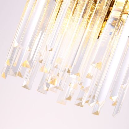 Kristy Modern Crystal Pendant Light Living Room