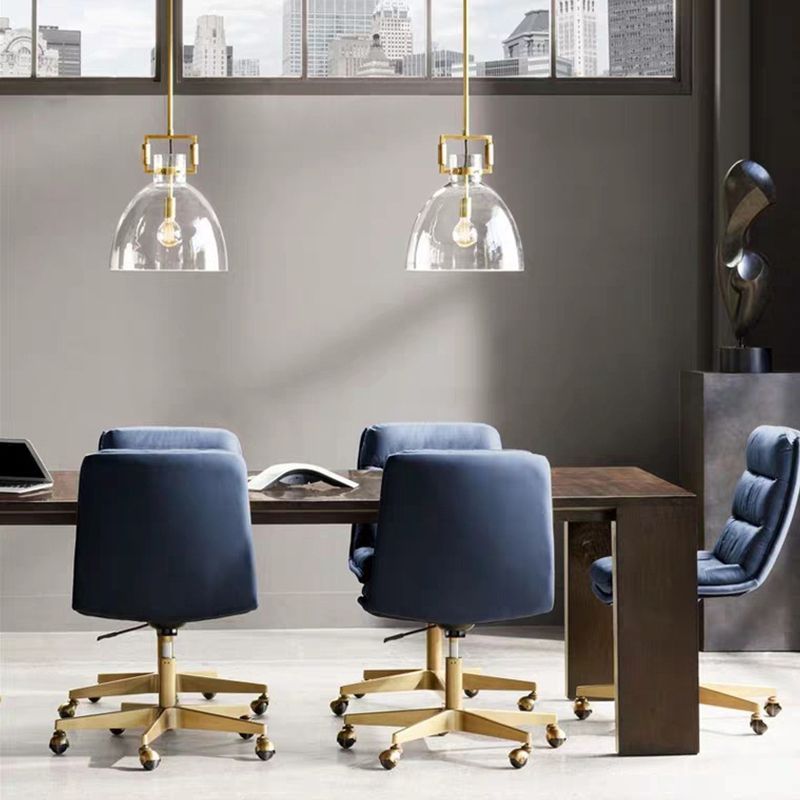 Brass Cairns Pendant Light over Dining Table
