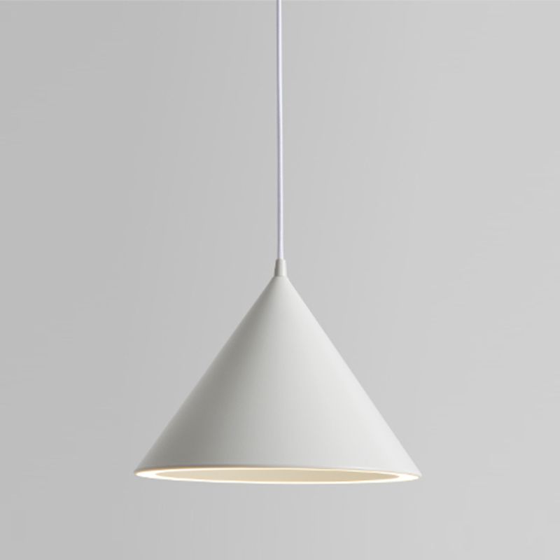 White Morandi Pendant Light. Artistic lighting.