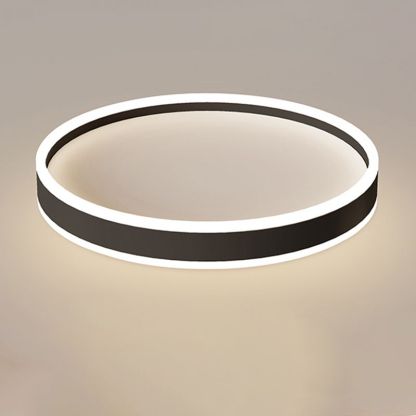 Modern Round LED Flush Mount Ceiling Light Quinn