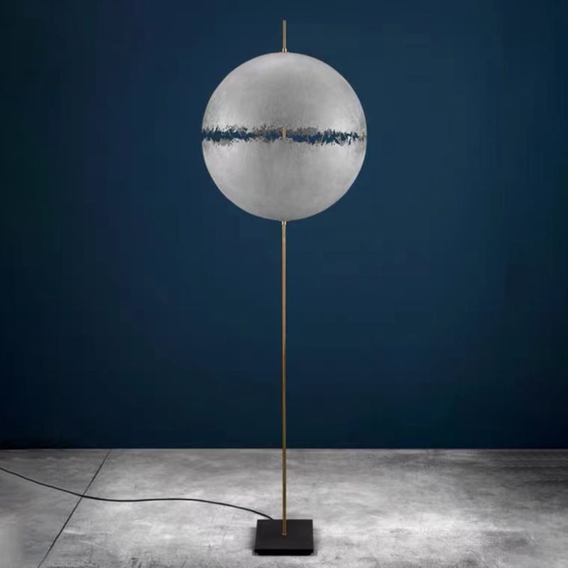 Elif Moon Floor Lamp - Modern Home Lighting Fixture