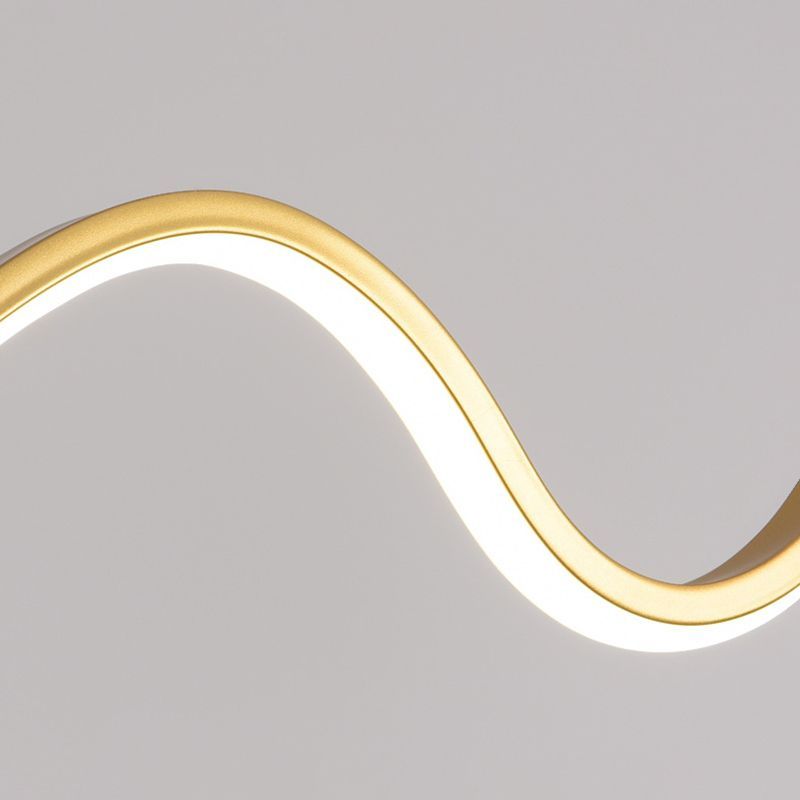 Gold Louise Wavy Pendant Light - Modern Lighting