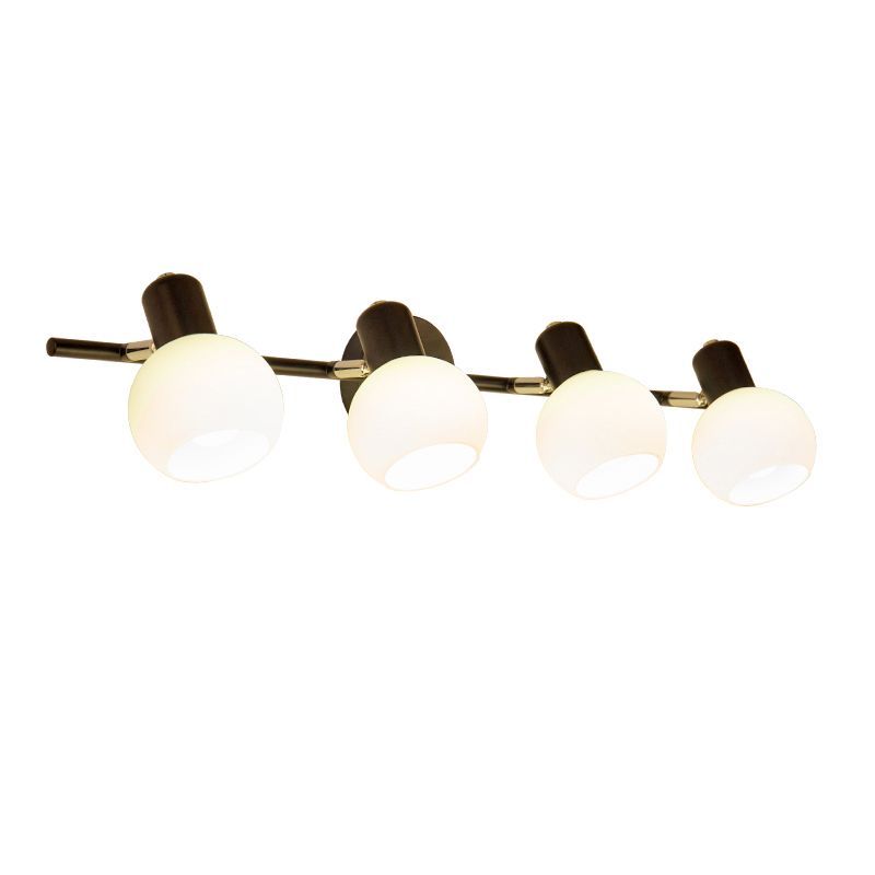 Valentina Wall Lamp, four spherical glass lights