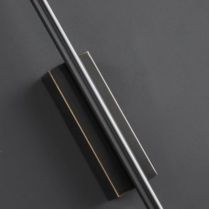 Edge Modern Linear Metal&Acrylic Bedroom Wall Lamp Brass