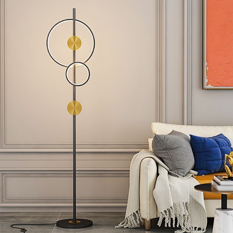 Arisha Ring Floor Lamp: Modern Lighting Design