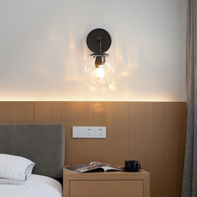 Valentina Vanity LED Wall Lamp in bedroom setting, modern lighting