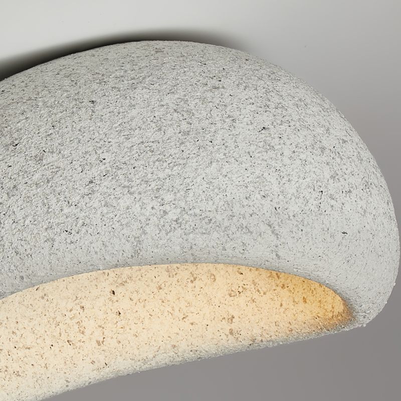 Byers Resin Flush Mount Ceiling Light Detail