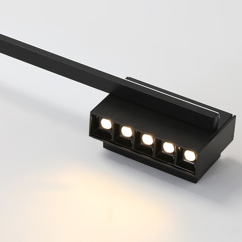 Black Edge Minimalist LED Vanity Light
