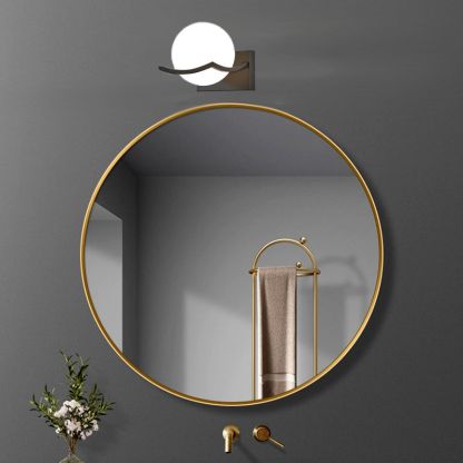 Valentina Vanity Wall Lamp above bathroom mirror