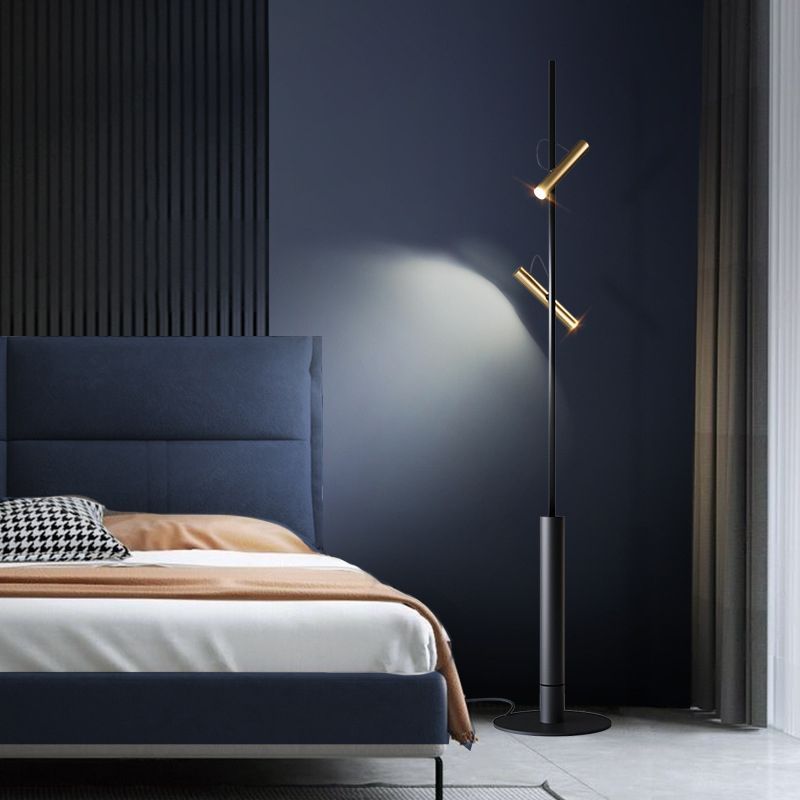 Modern Freja Floor Lamp in Bedroom, interior design, lighting solution