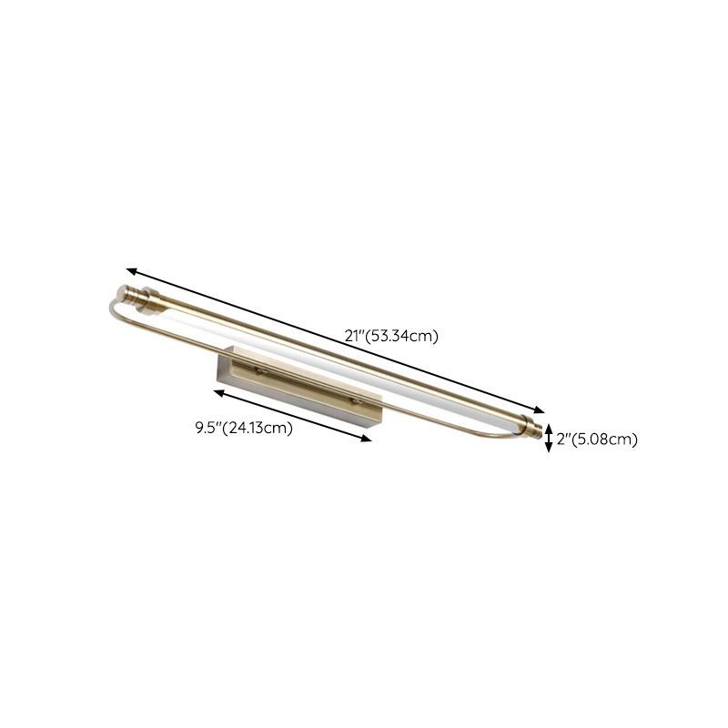 Leigh Modern Wall Lamp Dimensions - 21x9.5x2 inches