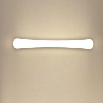 Acrylic Edge Vanity Wall Lamp on wall