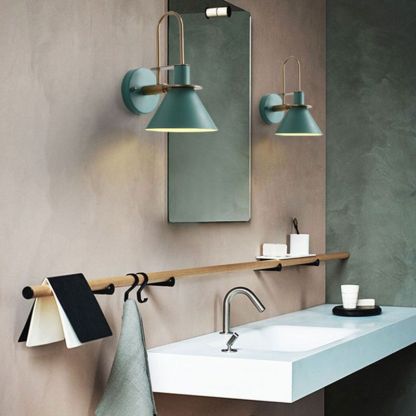 Morandi Wall Lamp in a Bathroom Setting