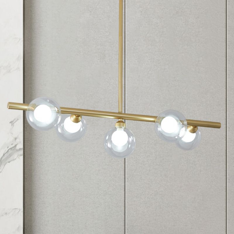 Valentina Nordic pendant light with glass globes