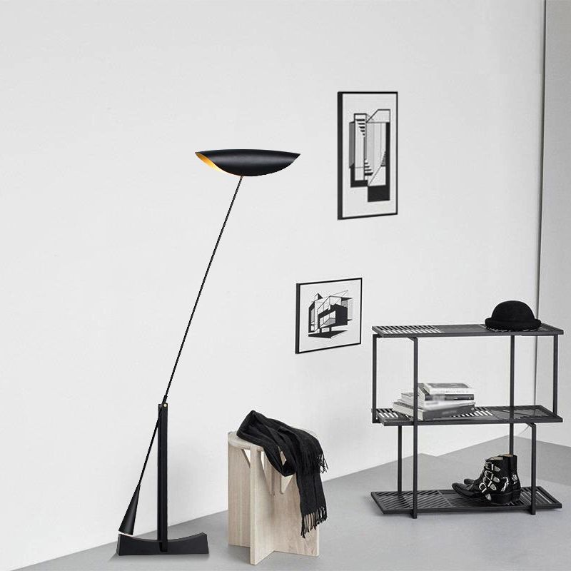 Modern Carins Bowl Floor Lamp in a Modern Interior Design