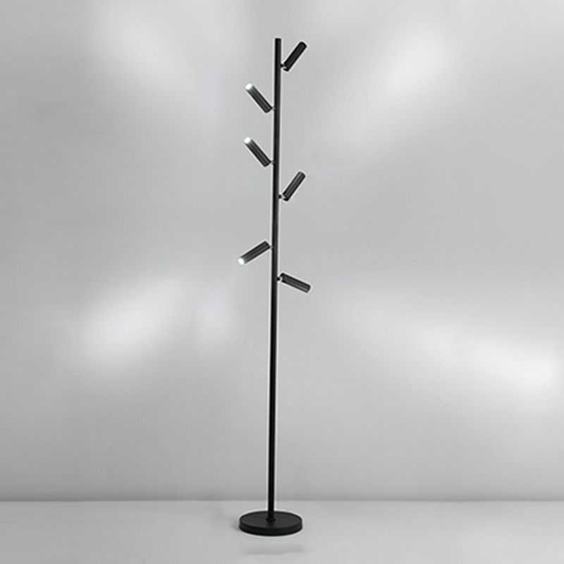 Cooley Black Multi-Head LED Floor Lamp
