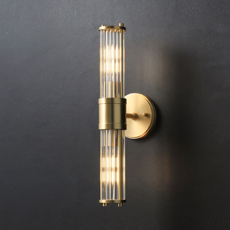 Leigh Cylindrical Glass Wall Lamp