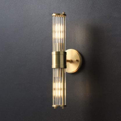 Leigh Cylindrical Glass Wall Lamp