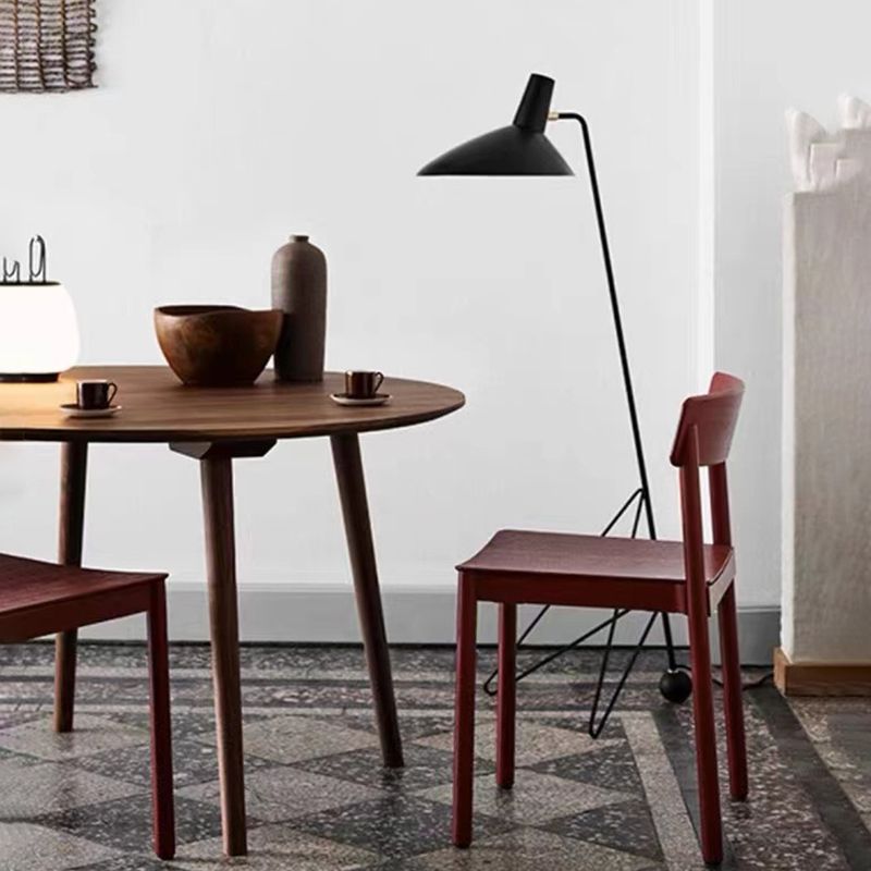 Salgado floor lamp in a minimalist dining room setting