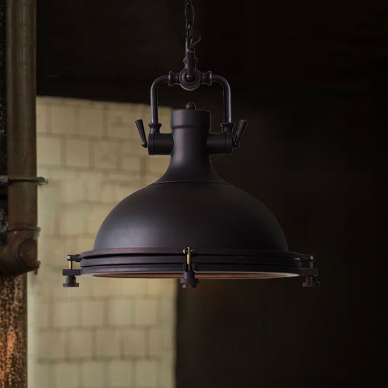 Rustic Pot Metal Pendant Light - Alessio Style
