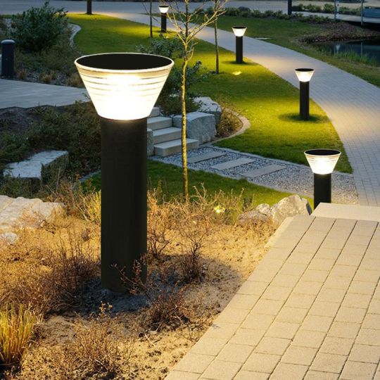 outdoor lighting bollards