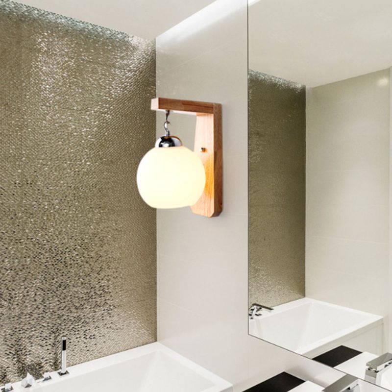 Ozawa Nordic Vanity Wall Light in Bathroom