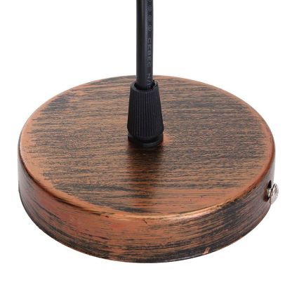 Cooley pendant light copper ceiling mount detail.