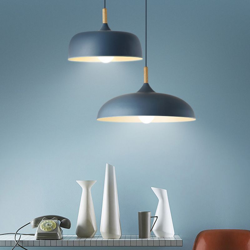 Blue Leilani pendant lights for modern dining room lighting
