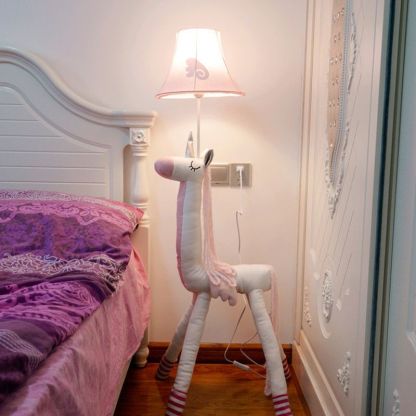 Las Sola Minori Unicorn Floor Lamp - Kids Room