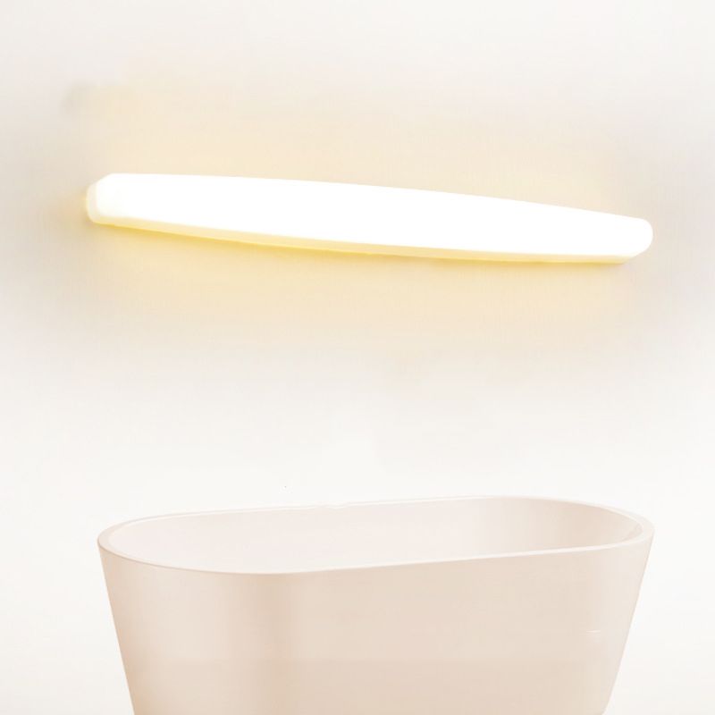 Modern bathroom wall lamp with warm light