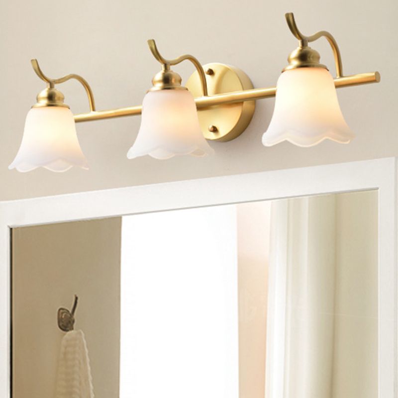 Félicie Gold Flower Wall Lamp