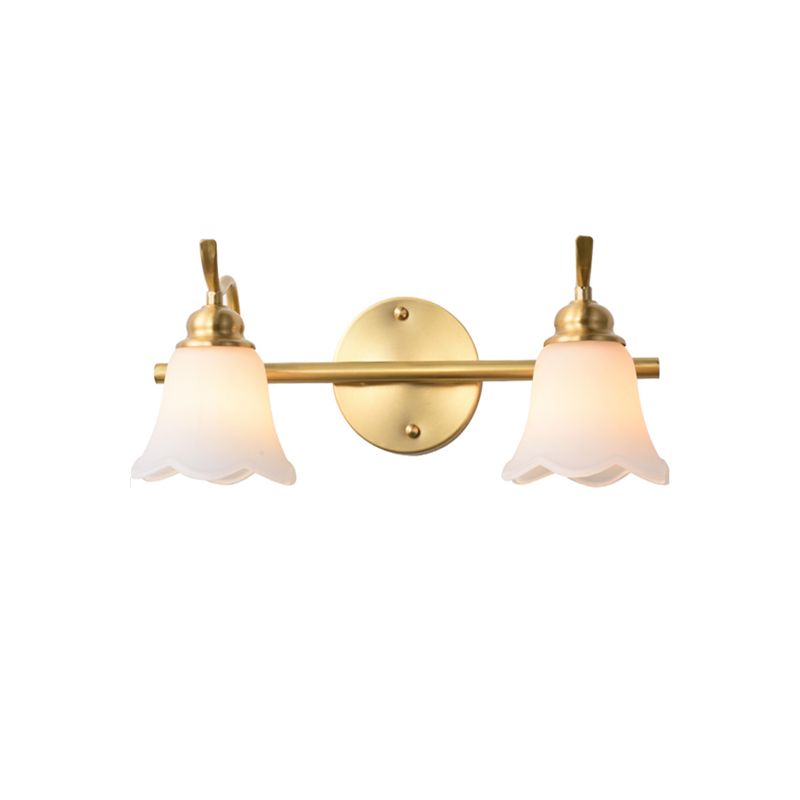 Félicie Gold Floral Wall Sconce - Las Sola Lighting