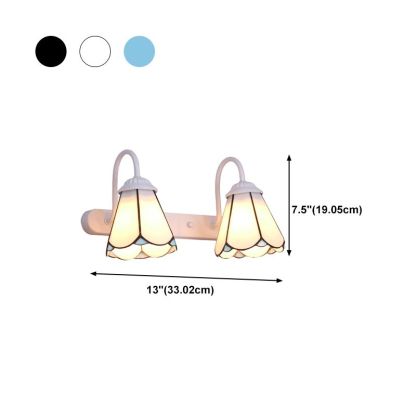 Baxter Flower Wall Lamp dimensions - Las Sola Lighting