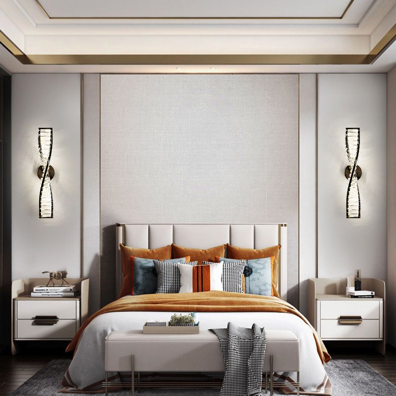 Kristy DNA Wall Lamp in Bedroom Interior