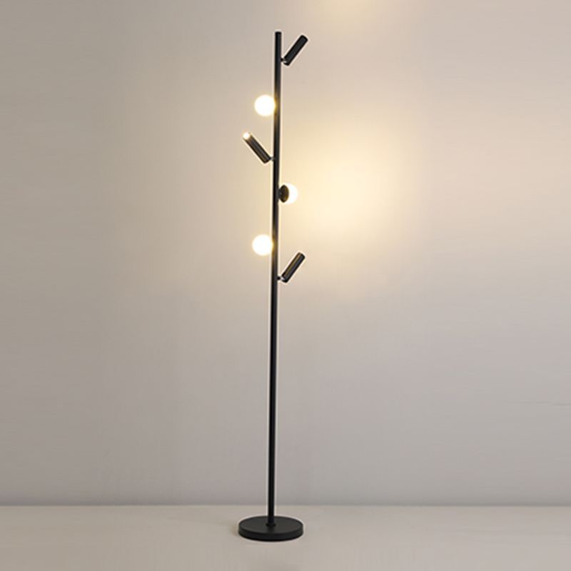 Cooley Black Multi-Head Floor Lamp - Las Sola Lighting