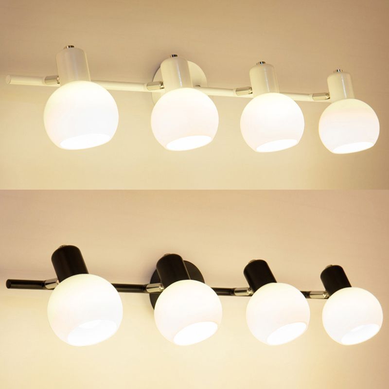 Valentina Vanity Wall Lamp, white and black versions
